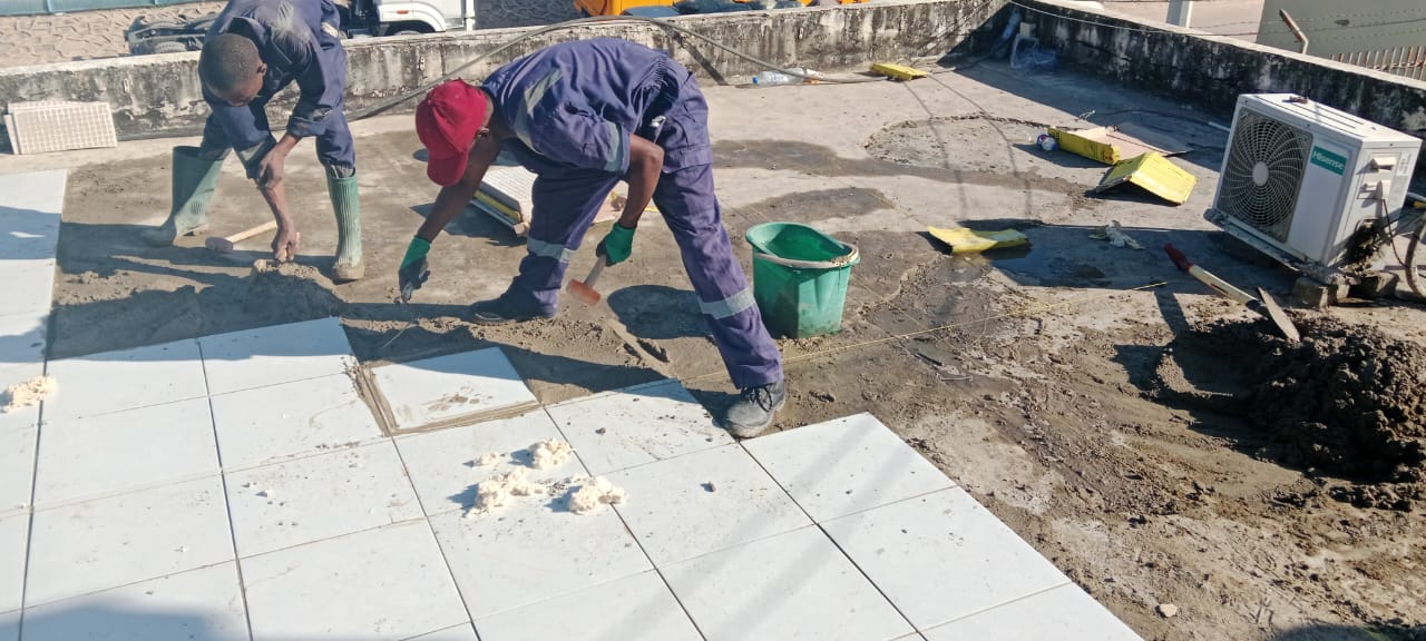 Construction team